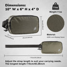 Riñonera de Viaje Invisible para Hombre y Mujer - Bolso de Cintura Ligero y Seguro