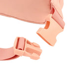 Riñonera Deportiva Rosa Oxford de Gran Capacidad para Correr, Senderismo y Viajes