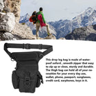Riñonera Deportiva para Hombre - Bolsa de Cintura Multifuncional para Viajes, Moto, Pesca, Senderismo y Ciclismo