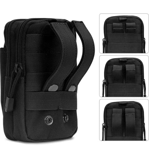 Riñonera Deportiva Táctica de Poliéster - Resistente y Cómoda