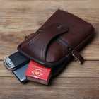 Riñonera Deportiva de Piel de Vaca Premium