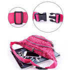 Riñonera Deportiva para Correr y Caminar - Bolsa de Cintura con Estampado Divertido para Mujer