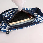 Riñonera Deportiva para Mujer - Bolso Cintura Nylon Retro, Bandolera y Cartera Multiusos