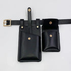 Riñonera Deportiva Mujer 2 Piezas - Bolso Cintura con Compartimento para Cigarrillos