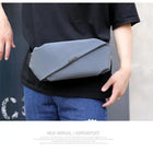 Riñonera Deportiva Hombre - Bolso Bandolera con Soporte para Teléfono