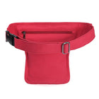 Riñonera Vintage para Mujer - Bolsa de Cintura Grande con Parches