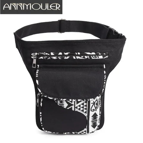 Riñonera Deportiva Vintage Annmouler - Color a Elegir