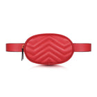 Riñonera de Cuero para Mujer - Bolso de Piel de Vestir Elegante