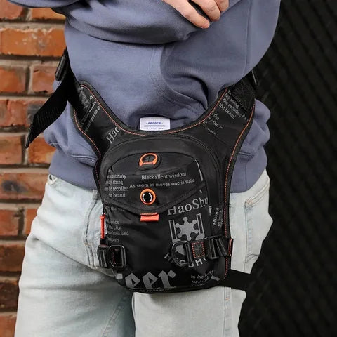 Riñonera Deportiva Hombre Nailon - Bolsa Bananera Camuflaje Multifuncional para Viajes y Deporte