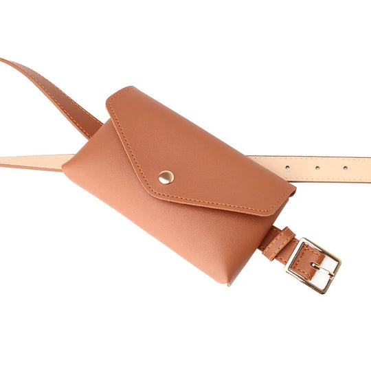 Riñonera de Cintura para Mujer - Bolso Bandolera Casual Mini