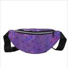 Riñonera Deportiva Impermeable Holográfica - Varios Colores