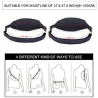 Riñonera de Viaje para Hombre de Cuero Crazy Horse - Bolsa de Cintura Multifuncional
