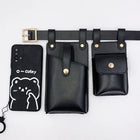 Riñonera Deportiva Mujer 2 Piezas - Bolso Cintura con Compartimento para Cigarrillos