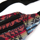 Riñonera Deportiva Bohemia con Estampado y Múltiples Bolsillos