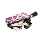 Riñonera Deportiva Mujer Impermeable con Estampado Floral - Bolsa Banano para Móvil