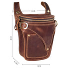 Riñonera de Pierna para Moto y Motoristas - Bolso Lateral Ajustable