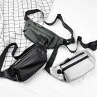 Riñonera Deportiva Hombre: Bolsa de Cintura para Correr y Ciclismo, Moderna y de PU