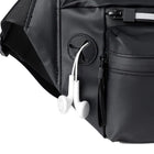 Riñonera Deportiva Hombre: Bolsa de Cintura para Correr y Ciclismo, Moderna y de PU