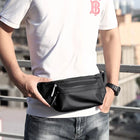 Riñonera Deportiva Hombre: Bolsa de Cintura para Correr y Ciclismo, Moderna y de PU