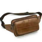 Riñonera de Cuero para Hombre - Bolso de Piel de Vestir Premium