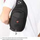 Riñonera Deportiva Hombre Unisex - Bolsa Pecho Oxford para Viajes y Uso Diario