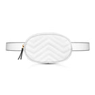 Riñonera de Cuero para Mujer - Bolso de Piel de Vestir Elegante
