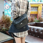 Riñonera Deportiva de Cuero Genuino para Mujer - Elegante y Práctica