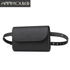 Riñonera Deportiva Annmouler - Bolsa de Cintura Unicolor