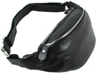 Riñonera Táctica de Cuero Genuino para Hombre - Bolsa de Cintura Multifuncional y Elegante