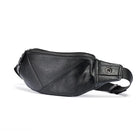 Riñonera Deportiva Hombre Impermeable Cuero Sintético - Bolso Pechera Viaje