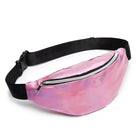 Riñonera Deportiva Multifuncional: Bolsa de Cintura Ajustable, Bandolera y Cangurera para Mujer