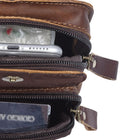 Riñonera de Cuero Genuino para Hombre - JOYIR Vintage Bum Bag