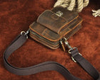 Riñonera Deportiva Multifuncional para Hombre - Bolsa Mensajero Pequeña y Moderna