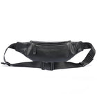 Riñonera Deportiva Hombre Impermeable Cuero Sintético - Bolso Pechera Viaje