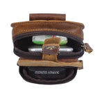 Riñonera de Cuero Premium para Hombre - Bolso de Piel de Vestir Elegante