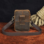 Riñonera Deportiva Multifuncional para Hombre - Bolsa Mensajero Pequeña y Moderna