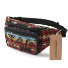 Riñonera Deportiva Annmouler con Doble Cremallera - 6 Colores
