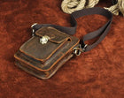 Riñonera Deportiva Multifuncional para Hombre - Bolsa Mensajero Pequeña y Moderna