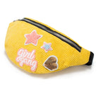 Riñonera Deportiva Annmouler: Bolsa de Cintura Patchwork de Vellón, 6 Colores