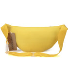 Riñonera Deportiva Annmouler - Bolsa de Cintura de Algodón con Estampado de Piña, Espaciosa y con Cremallera