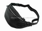 Riñonera Táctica de Cuero Genuino para Hombre - Bolsa de Cintura Multifuncional y Elegante