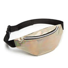 Riñonera Deportiva Multifuncional: Bolsa de Cintura Ajustable, Bandolera y Cangurera para Mujer