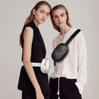 Riñonera de Cuero para Mujer - Bolso Cinturón Elegante con Bolsillo para Móvil
