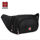 Riñonera Deportiva Hombre Unisex - Bolsa Pecho Oxford para Viajes y Uso Diario