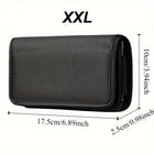 Riñonera Hombre Negra - Bolso Bandolera Casual y Moderno
