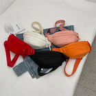 Riñonera Deportiva Unisex de Lona - Bolsa Pechera Urbana Moderna