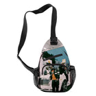 Riñonera de Viaje para Mujer de Tela Oxford Impermeable 3D