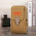 Riñonera Deportiva para Hombre: Bolsa Táctica Pequeña para Móvil