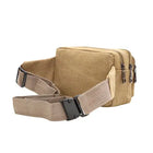 Riñonera Deportiva Hombre - Bolsa Multifuncional de Lona con Múltiples Bolsillos