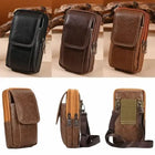 Riñonera Deportiva de Cuero Sintético - Bolso Multibolsillos para Hombre y Mujer